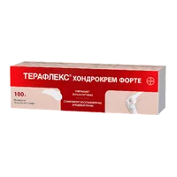 Терафлекс Хондрокрем Форте 10мг/г+50мг/г крем д/наружн пр 100г N1