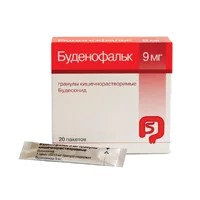 Буденофальк гран кишечнораств 9мг 2215мг N20