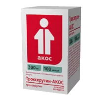 Троксерутин-АКОС капс 300мг N100