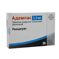 Адемпас таб п.п.о. 1,5мг N42