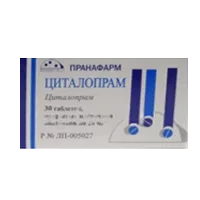 Циталопрам таб п.п.о. 20мг N30