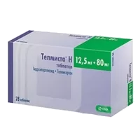 Телмиста Н таб 12,5мг 80мг N28