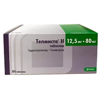 Телмиста Н таб 12,5мг 80мг N84