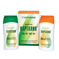 КАРТАЛИН Шампунь Шаг №1/Шаг №2 150мл N2