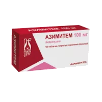 Азимитем таб п.п.о. 100мг N100