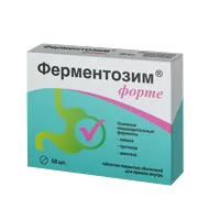 Ферментозим Форте Vitamir ВИТАМИР таблетки 170мг N50