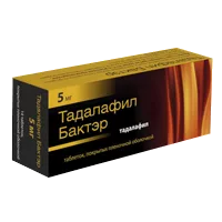 Тадалафил Бактэр таб п.п.о. 5мг N28