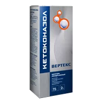 Кетоконазол ВЕРТЕКС шампунь лек 2% 75г N1