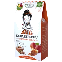 Каша кедровая OLEOS с яблоком и изюмом 40г N5