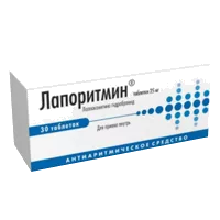 Лапоритмин таб 25мг N30