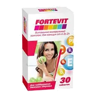 FORTEVIT Витаминно-минеральный комплекс от А до Zn для женщин таблетки 1250мг N30