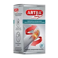 Артра МСМ Artra MSM таблетки п.п.о. 1690мг N60