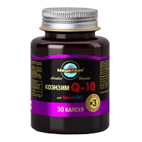 МицелВит Micellar vitamins Коэнзим Q10 мицеллированный капс 800мг N30