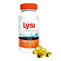 LYSI Омега-3 с витамином D капсулы N120