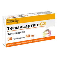 Телмисартан-СЗ таб 40мг N30