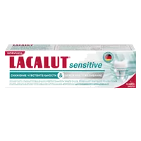 Зубная паста Lacalut sensitive Снижение чувствительности и бережное отбеливание 75мл
