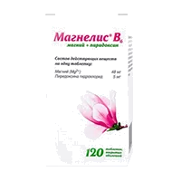 Магнелис B6 таб п.п.о. 48мг 5мг N120