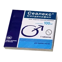 Сеалекс Силденафил таб п.п.о. 100мг N1