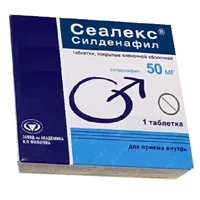 Сеалекс Силденафил таб п.п.о. 50мг N1