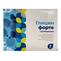 Глицин форте 300 мг Vitamir ВИТАМИР таблетки 634мг N30