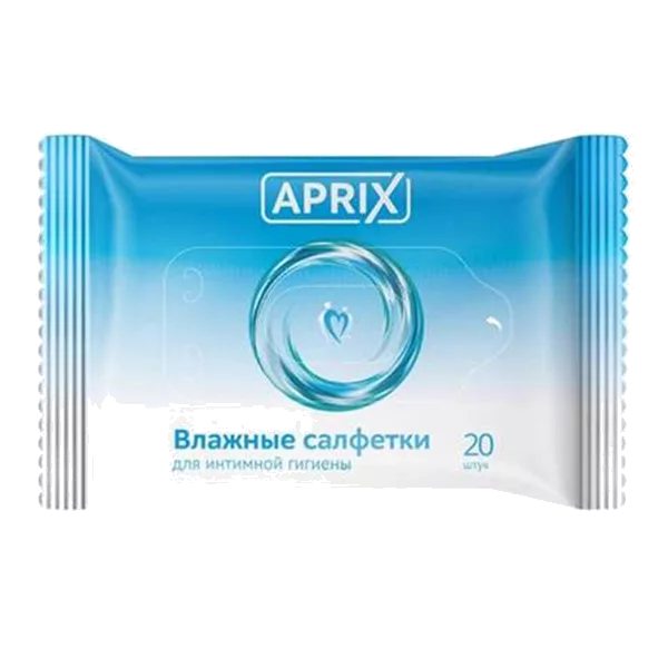 Салфетки влажные APRIX для интимной гигиены N20