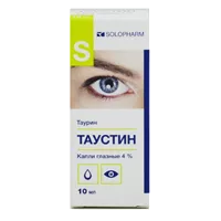 Таустин кап глазн 4% 10мл N1
