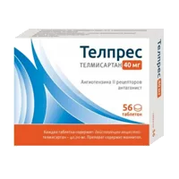Телпрес таб 40мг N56