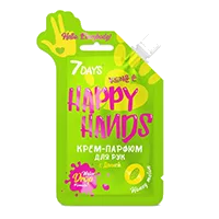 7 DAYS Крем-парфюм для рук Happy Hands Hello, Everybody! Дыня 25г