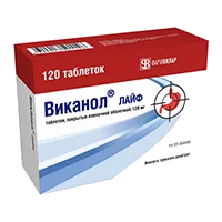 Виканол Лайф таб п.п.о. 120мг N120
