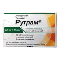 Рутрам таб п.п.о. 325мг 37,5мг N60