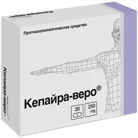 Кепайра-веро таб п.п.о. 250мг N30