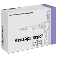 Кепайра-веро таб п.п.о. 500мг N30