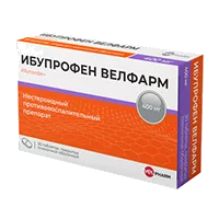 Ибупрофен Велфарм таб п.п.о. 400мг N30