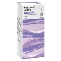 Кватран ксило кап наз 0,1% 15мл N1