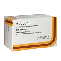 Урсосан капс 250мг N50