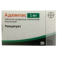Адемпас таб п.п.о. 1мг N42