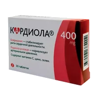 КАРДИОЛА таб 400мг N30