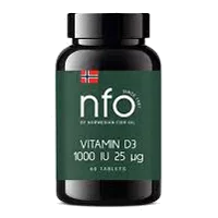 NFO Витамин Д3 Vitamin D3 1000МЕ таблетки 750мг N60