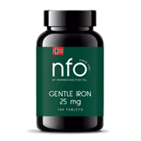 NFO Легкодоступное железо Gentle Iron 25 mg таблетки 550мг N100