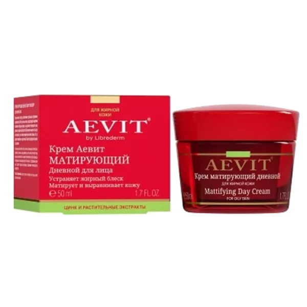 АЕВИТ AEVIT By Librederm Крем для лица дневной матирующий 50мл