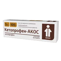 Кетопрофен-АКОС гель д/наружн пр 5% 100г N1