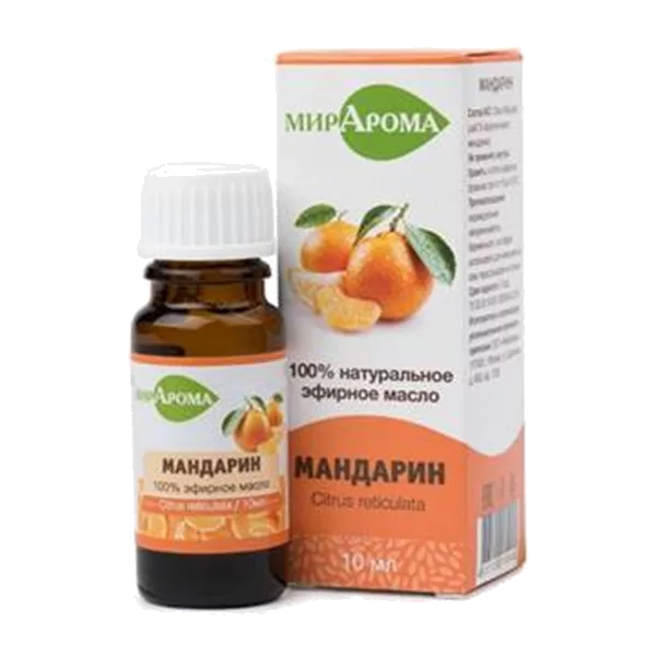 МирАрома Эфирное масло натуральное 100% Мандарин 10мл