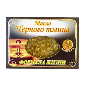 Дивеево Масло пищевое Черного тмина ФОРМУЛА ЖИЗНИ капс 0,3г N100