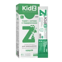 KidZ Сироп с алтеем и подорожником 10мл N10