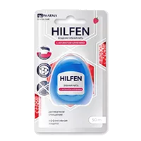 Зубная нить HILFEN BC Pharma с ароматом клубники 50м