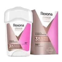 Rexona Дезодорант-антиперспирант Women Clinical Protection Сухость и Уверенность кремовый 45мл