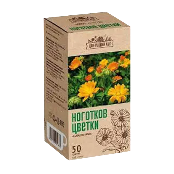 Ноготков цветки Календула Кальта Цветущий луг 50г N1
