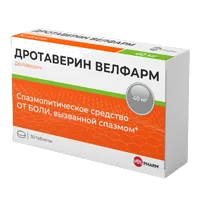 Дротаверин Велфарм таб 40мг N30