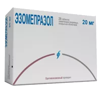 Эзомепразол таб кишечнораств п/о 20мг N28