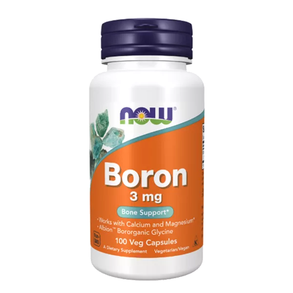 NOW Бор Boron 3 мг капс 520мг N100